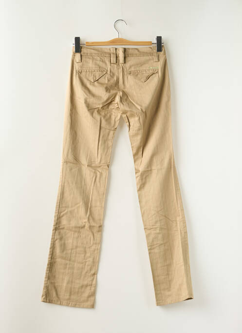 Pantalon chino beige FREEMAN T.PORTER pour femme