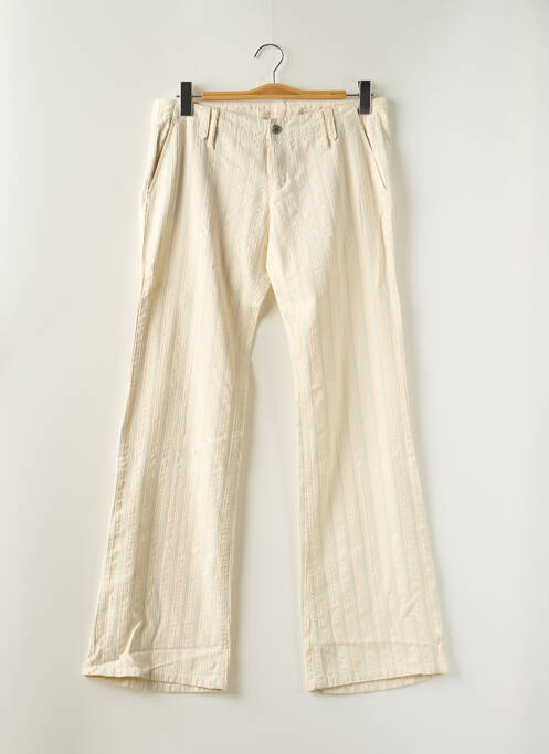 Pantalon chino beige FREEMAN T.PORTER pour homme