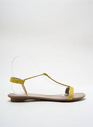 Sandales/Nu pieds jaune SMS pour femme