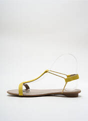 Sandales/Nu pieds jaune SMS pour femme seconde vue