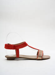 Sandales/Nu pieds rouge SMS pour femme seconde vue