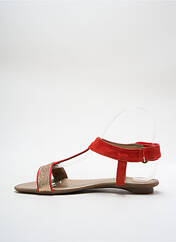 Sandales/Nu pieds rouge SMS pour femme seconde vue