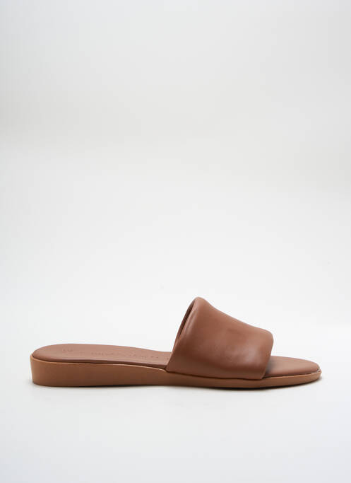 Mules/Sabots marron NICOLAS LAINAS pour femme