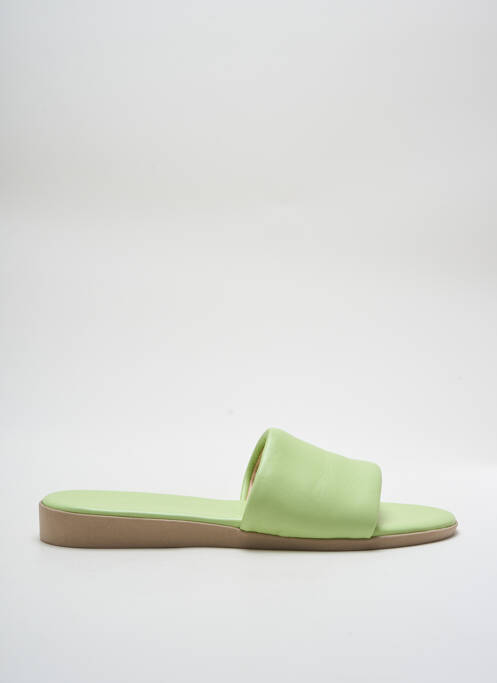 Mules/Sabots vert NICOLAS LAINAS pour femme