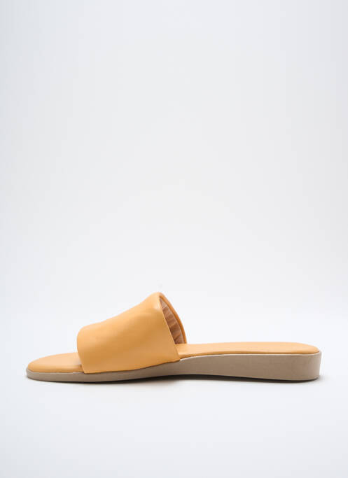 Mules/Sabots orange NICOLAS LAINAS pour femme