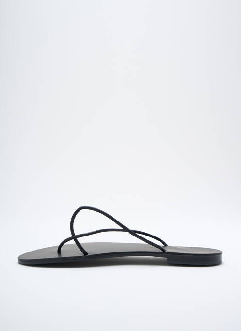 Tongs noir NICOLAS LAINAS pour femme