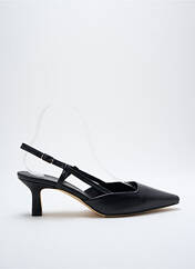 Sandales/Nu pieds noir JULIE DEE pour femme seconde vue