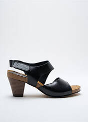 Sandales/Nu pieds noir CHAMBY pour femme seconde vue