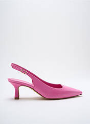 Sandales/Nu pieds rose JULIE DEE pour femme seconde vue