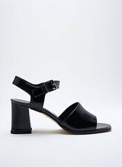 Sandales/Nu pieds noir REQINS pour femme seconde vue