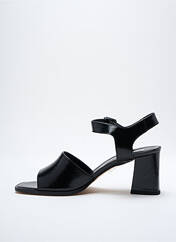 Sandales/Nu pieds noir REQINS pour femme seconde vue