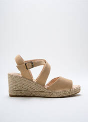 Espadrilles beige KANNA pour femme seconde vue