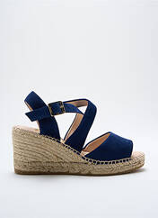 Espadrilles bleu KANNA pour femme seconde vue