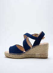 Espadrilles bleu KANNA pour femme seconde vue