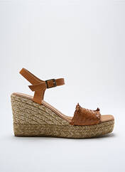 Espadrilles marron KANNA pour femme seconde vue