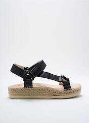 Espadrilles noir KANNA pour femme seconde vue