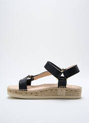 Espadrilles noir KANNA pour femme seconde vue