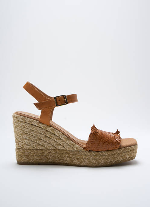 Espadrilles marron KANNA pour femme