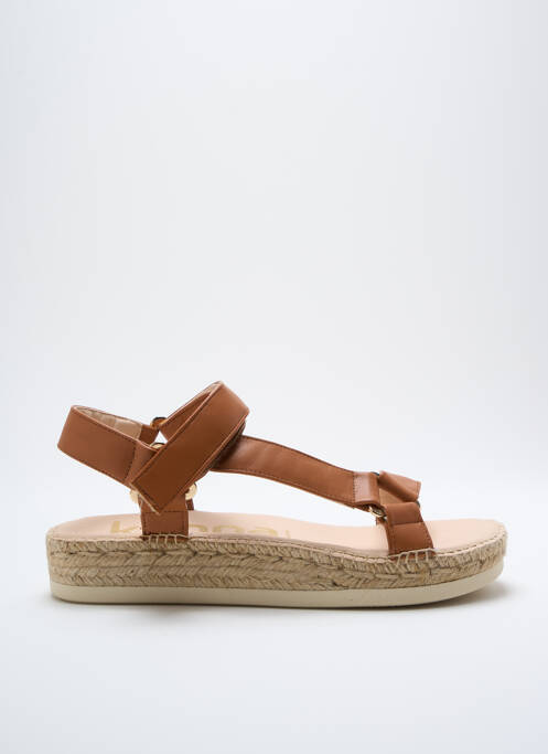 Espadrilles marron KANNA pour femme