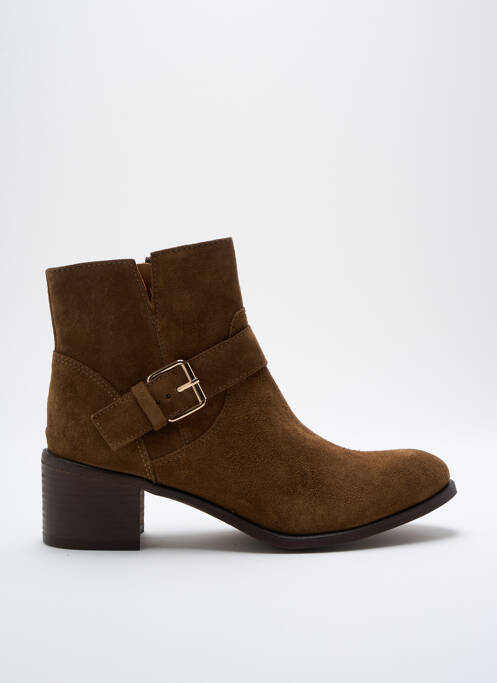 Bottines/Boots marron ALIWELL pour femme