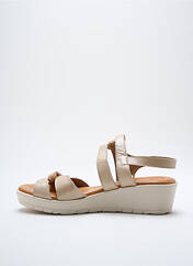 Sandales/Nu pieds beige PIE DE ANGEL pour femme seconde vue