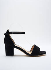 Sandales/Nu pieds noir SOFIA COSTA pour femme seconde vue