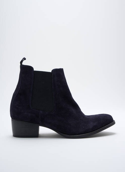 Bottines/Boots bleu SMS pour femme