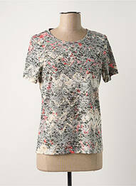 Top tissage jersey manches courtes vert DAMART femme