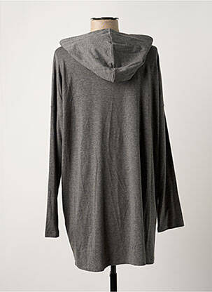Veste casual col rond gris PRINCESSE TAM-TAM femme