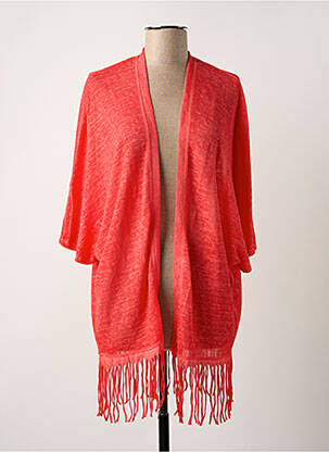 Veste kimono finition franges rouge O'NEILL femme