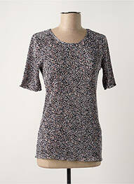 Top stretch manches courtes gris DAMART femme