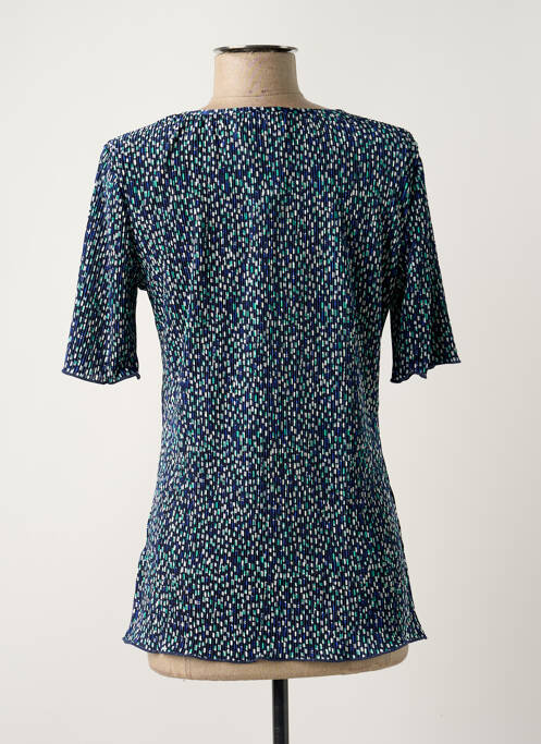 Top stretch manches courtes bleu DAMART femme