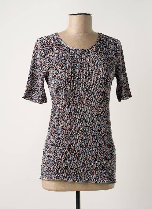 Top stretch manches courtes gris DAMART femme