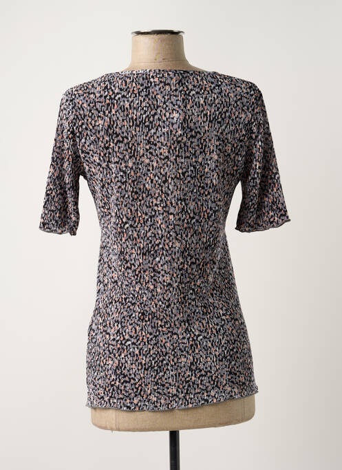 Top stretch manches courtes gris DAMART femme