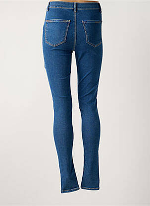 Jeans skinny tissage brut taille normale bleu TOPSHOP femme