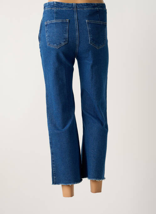 Pantalon 7/8 bleu LAAGAM pour femme