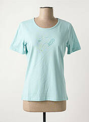 T-shirt bleu DAMART pour femme seconde vue