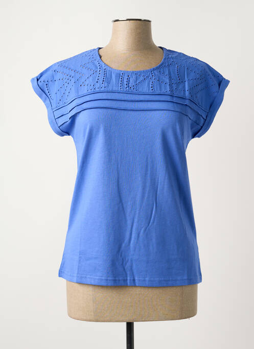 Top bleu DAMART pour femme