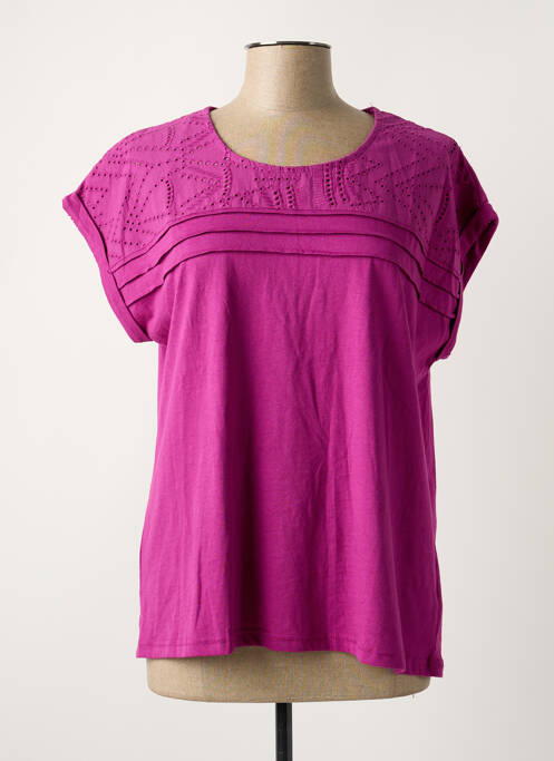 Top violet DAMART pour femme