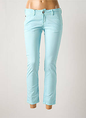 Pantalon chino taille basse taille basse bleu DN.SIXTY SEVEN femme