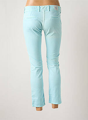 Pantalon chino taille basse taille basse bleu DN.SIXTY SEVEN femme