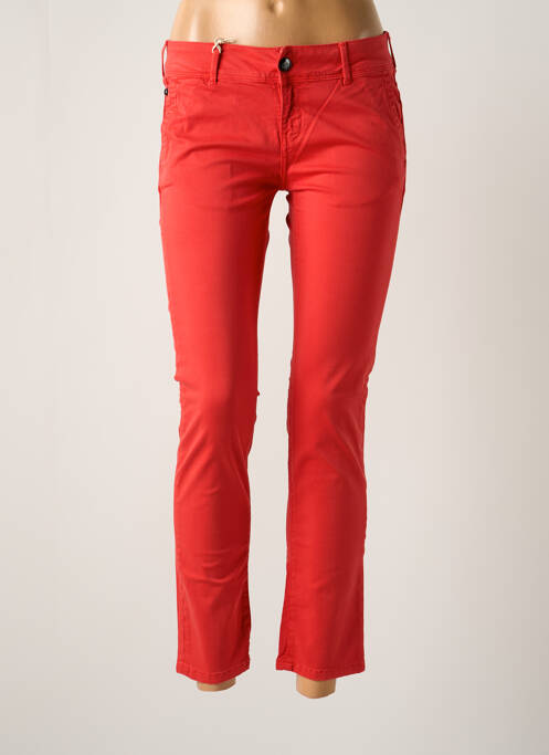 Pantalon 7/8 rouge DONOVAN pour femme