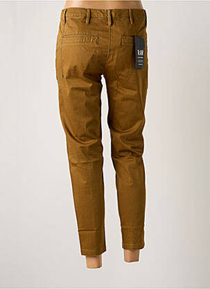 Pantalon chino tissage popeline taille normale marron G STAR femme