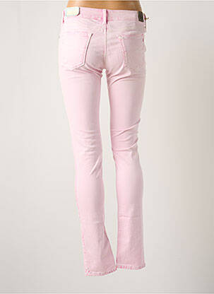 Jeans skinny stretch taille basse rose REPLAY femme