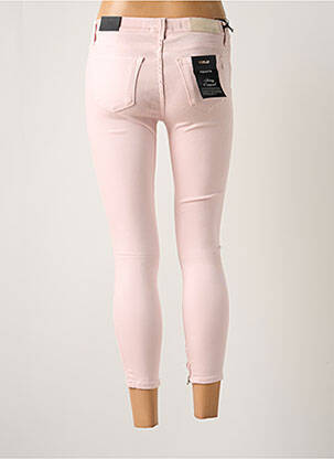 Jeans skinny taille normale taille normale rose REPLAY femme