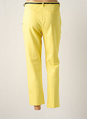 Pantalon chino taille normale taille normale jaune MAISON SCOTCH femme