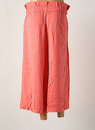 Pantacourt taille haute taille haute rose VILA femme