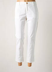 Pantalon 7/8 blanc REIKO pour femme seconde vue