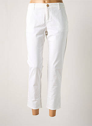 Pantalon 7/8 blanc REIKO pour femme