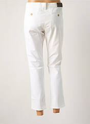 Pantalon 7/8 blanc REIKO pour femme seconde vue